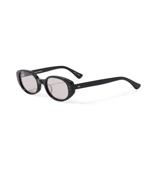 TOMORROWLAND GOODS「DES PRES OVAL  サングラス」|サングラス|19 ブラック