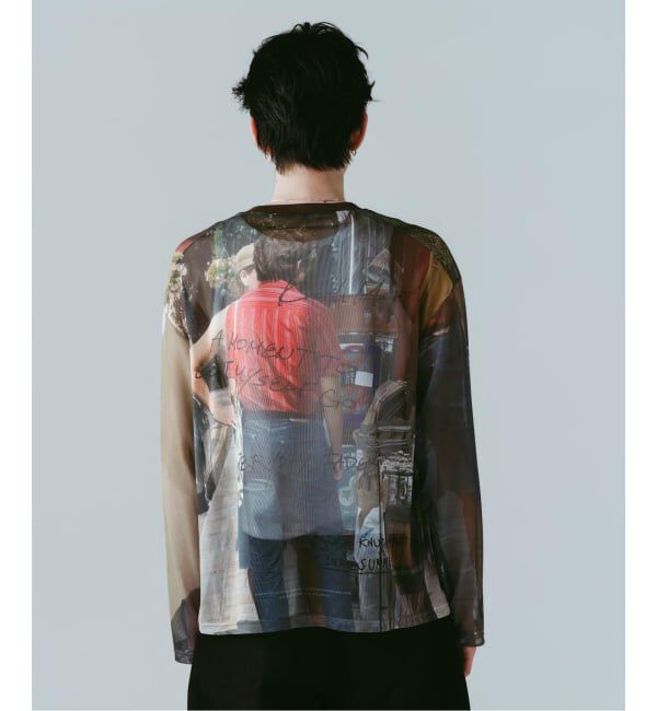 JOINT WORKS「Knuth Marf / クヌースマーフ oji sheer long-sleeve tee」|Tシャツ・カットソー|