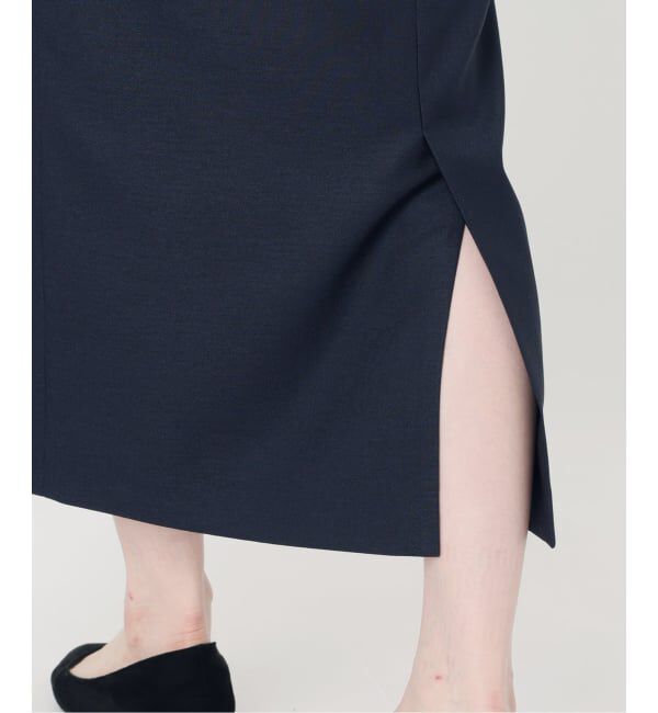 VERMEIL par iena「《一部WEB限定》FLAXASA jewel ox ウエストシェイプワンピース」|ワンピース|