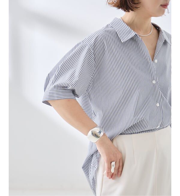journal standard L'essage「オープンカラーシャツ」|シャツ・ブラウス|