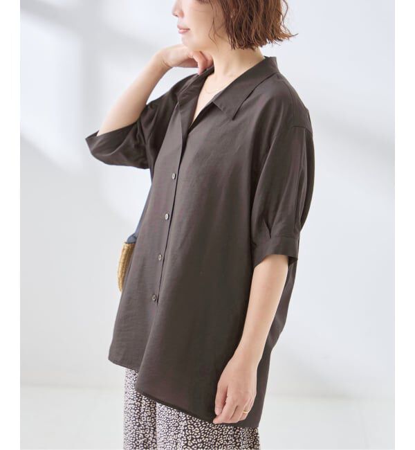 journal standard L'essage「オープンカラーシャツ」|シャツ・ブラウス|