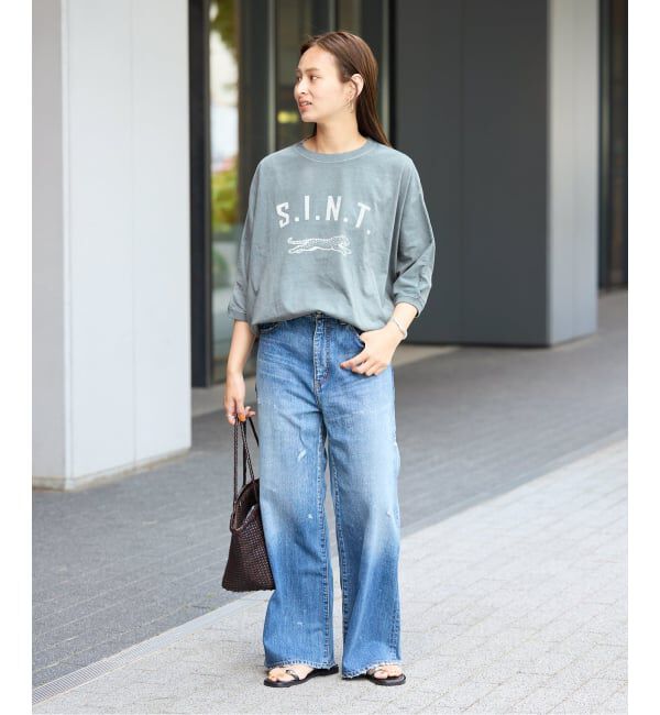 FRAMeWORK「≪予約≫GULFCOAST SPORTSWEAR 別注ドルマンスリーブTシャツ」|Tシャツ・カットソー|