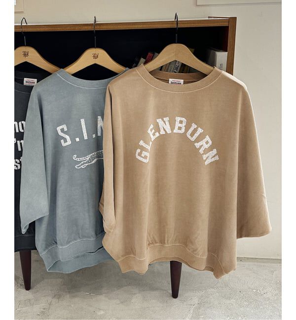FRAMeWORK「≪予約≫GULFCOAST SPORTSWEAR 別注ドルマンスリーブTシャツ」|Tシャツ・カットソー|ベージュ