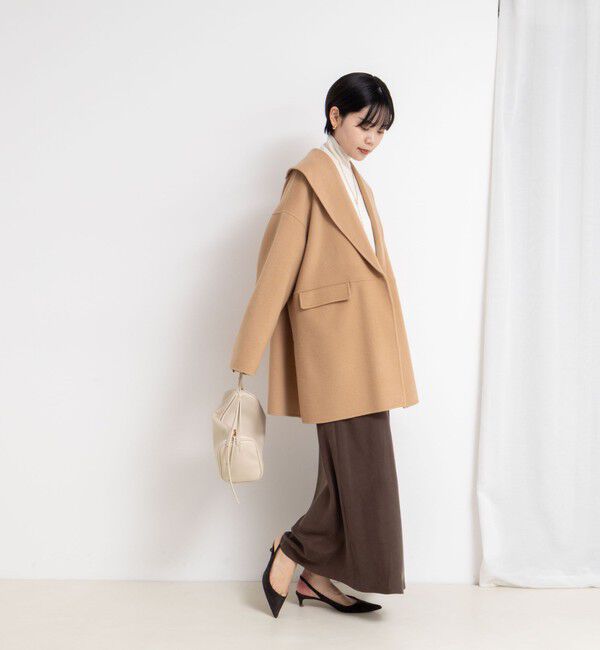 NOLLEY'S sophi「SUPER140リバーショールコート」|その他|