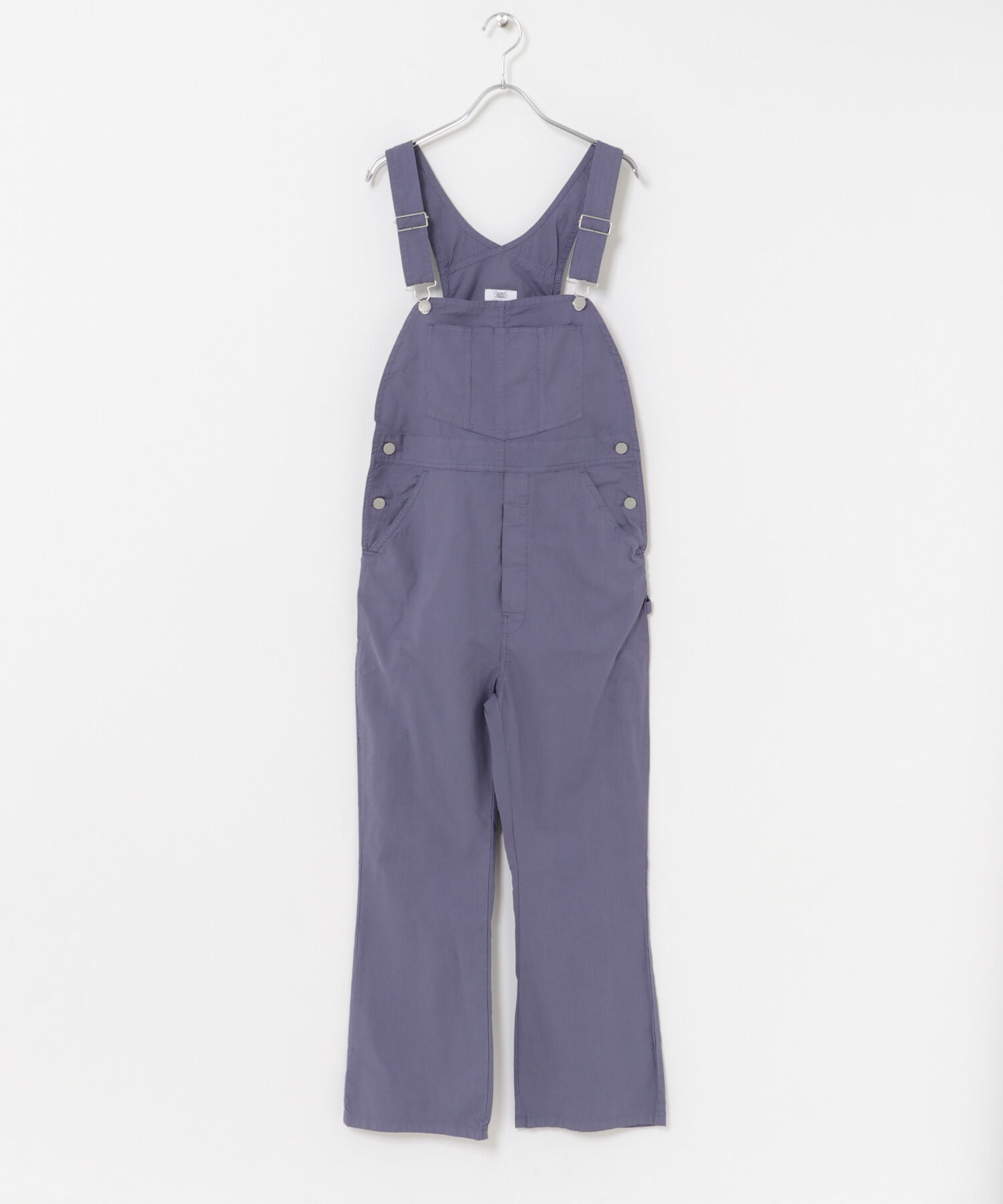 URBAN RESEARCH DOORS「SMITH　LES HALLES FLARE OVERALL」|スカート|ネイビー