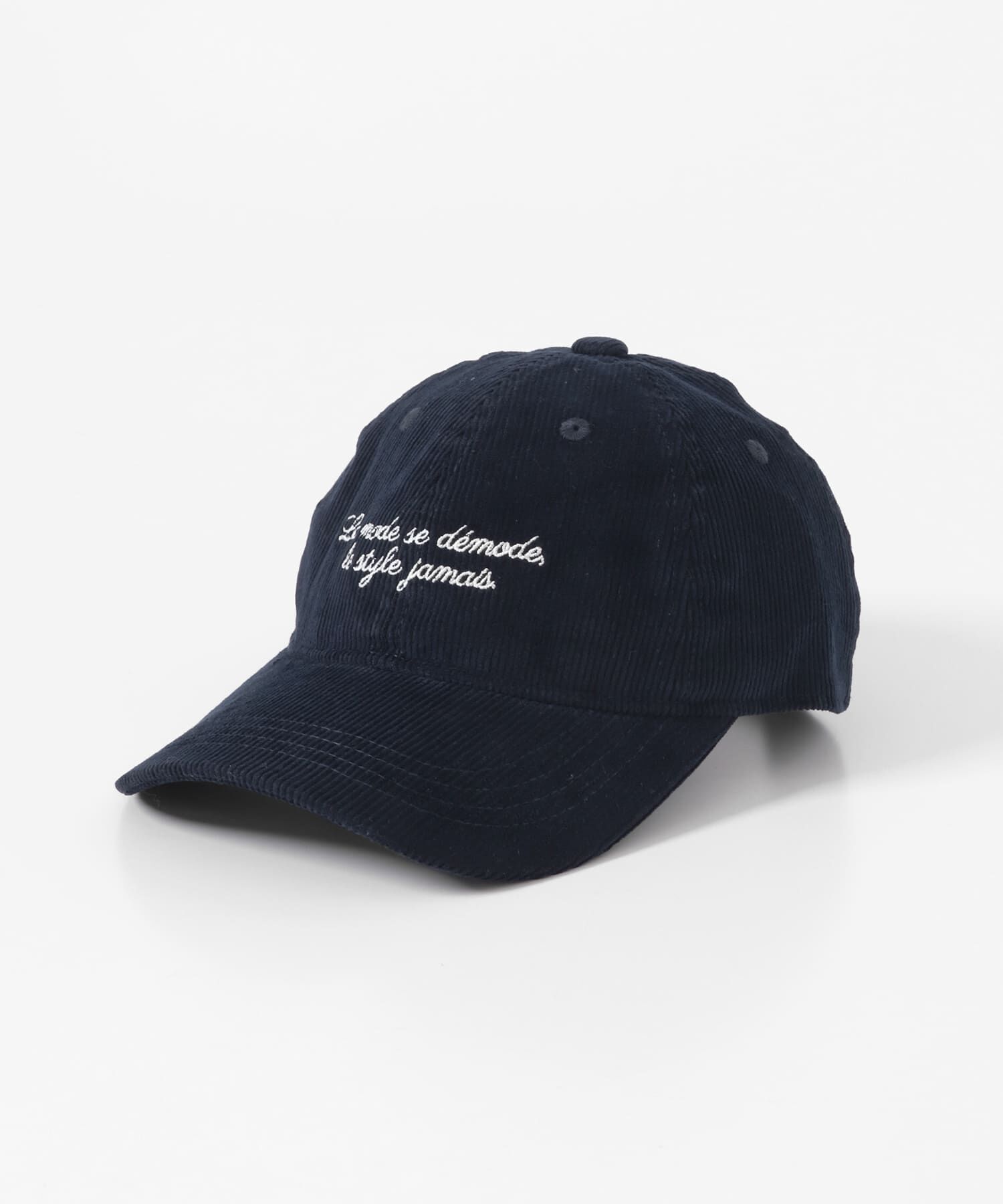  「エンブロイダリーコーデュロイCAP」|キャップ・キャスケット|