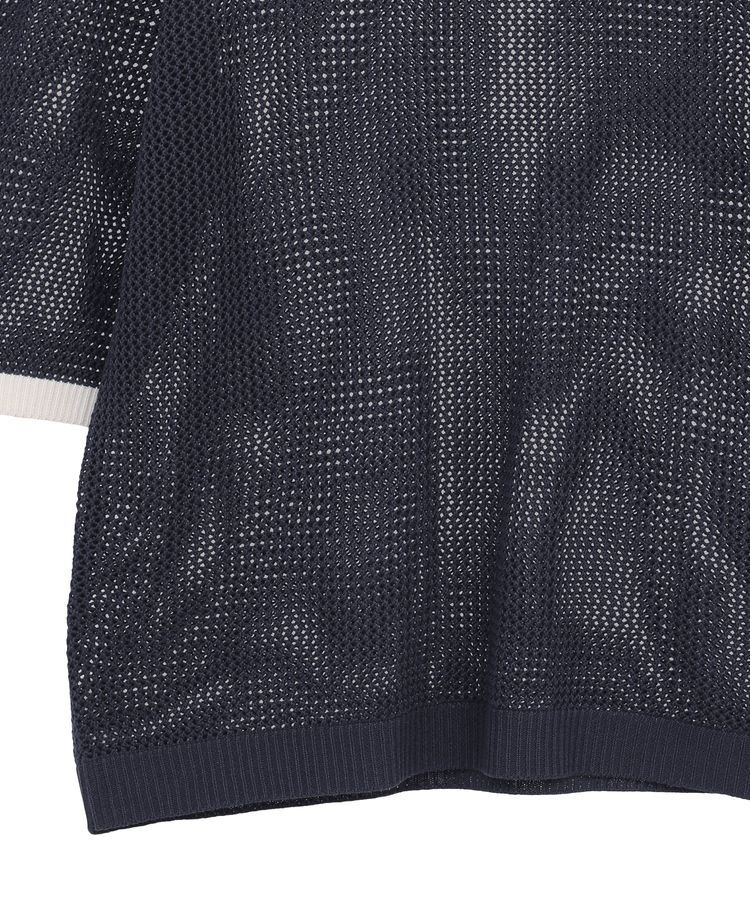 AMERICAN HOLIC「メッシュニットリンガーTシャツ」|ニット・セーター|