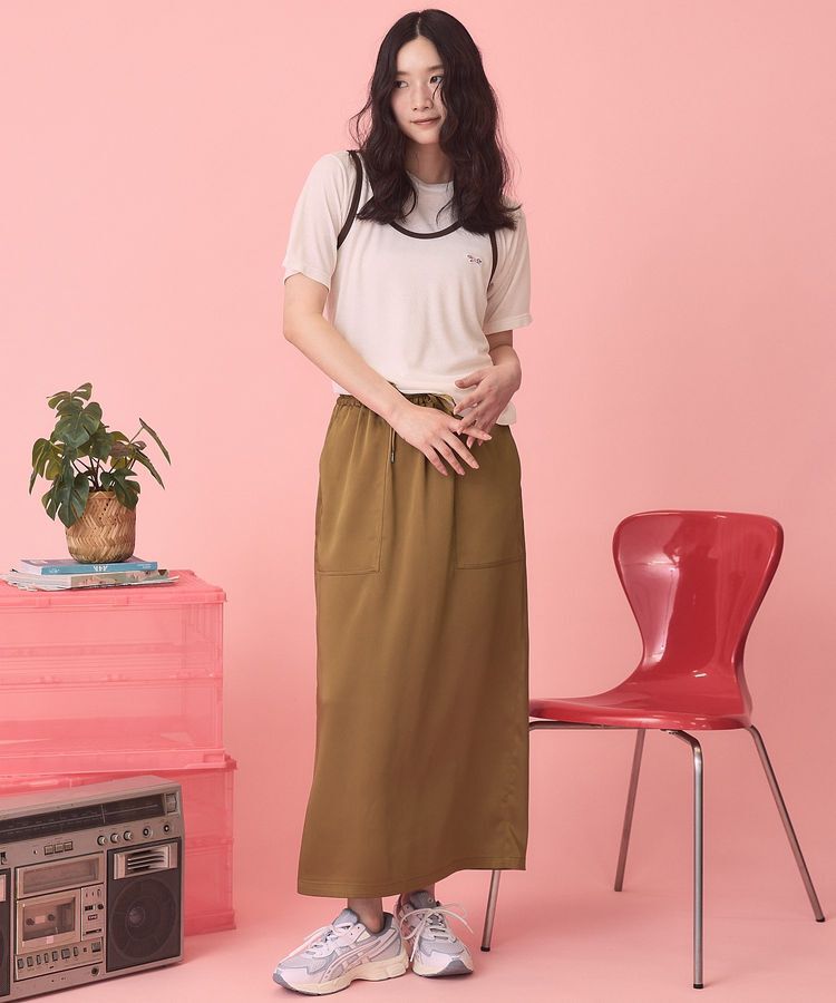 AMERICAN HOLIC「【PENNEY'S】配色タンクトップ+Tシャツ」|Tシャツ・カットソー|