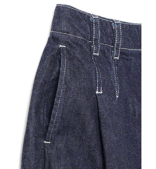mizuiro ind「mizuiro ind ハイウエストワイドハーフパンツ」|その他|