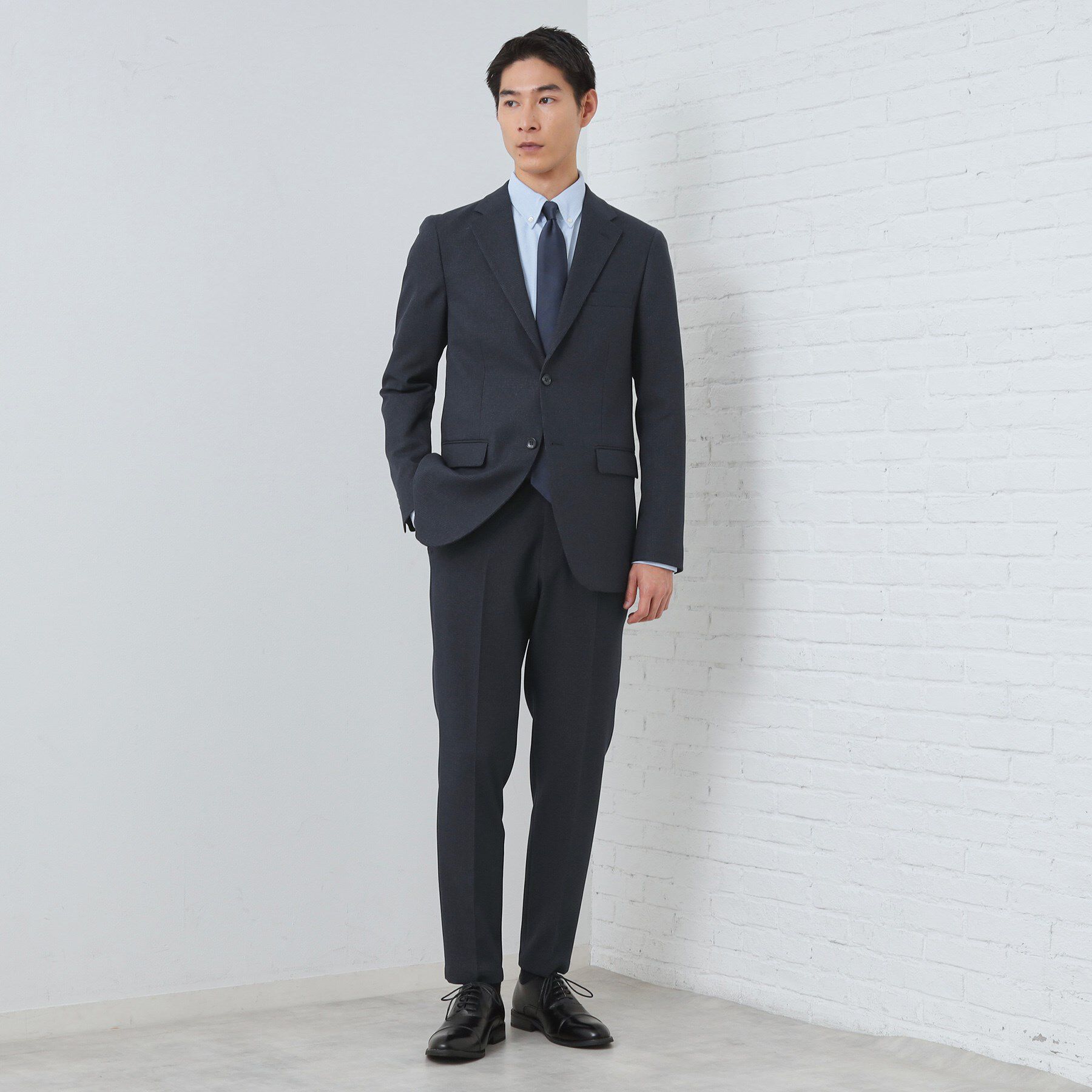 THE SHOP TK「【セットアップ可/防シワ/洗濯機OK】AVANT WOOLYグレンチェックスラックス」|その他|