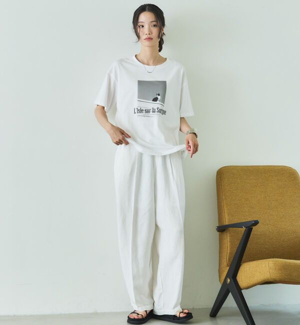 Doux archives「ＣＡＴ転写ロゴＴｅｅ」|Tシャツ・カットソー|