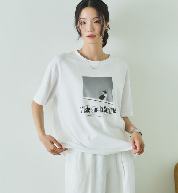 Doux archives「ＣＡＴ転写ロゴＴｅｅ」|Tシャツ・カットソー|
