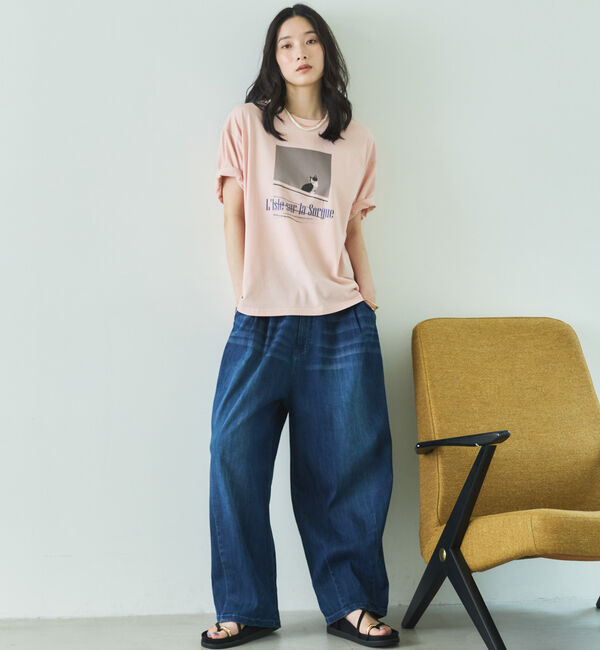 Doux archives「ＣＡＴ転写ロゴＴｅｅ」|Tシャツ・カットソー|