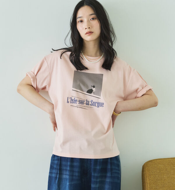 Doux archives「ＣＡＴ転写ロゴＴｅｅ」|Tシャツ・カットソー|