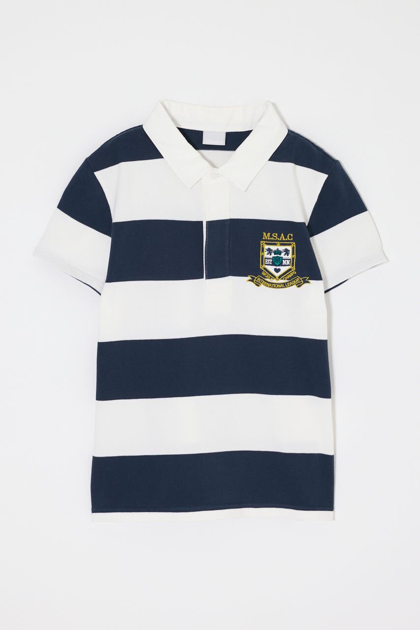 MOUSSY「CLASSIC RUGBY シャツ」|Tシャツ・カットソー|WHT