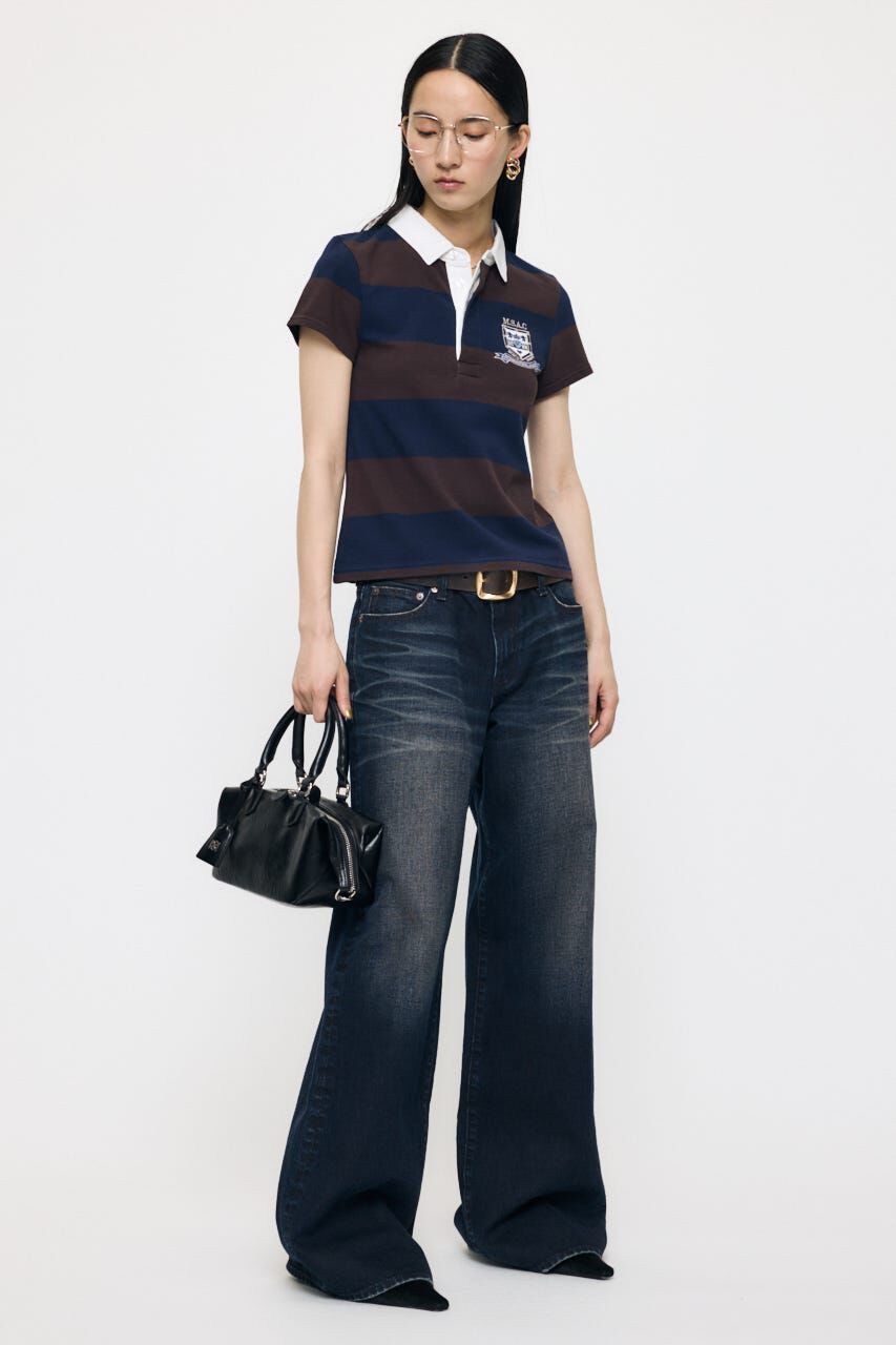 MOUSSY「CLASSIC RUGBY シャツ」|Tシャツ・カットソー|