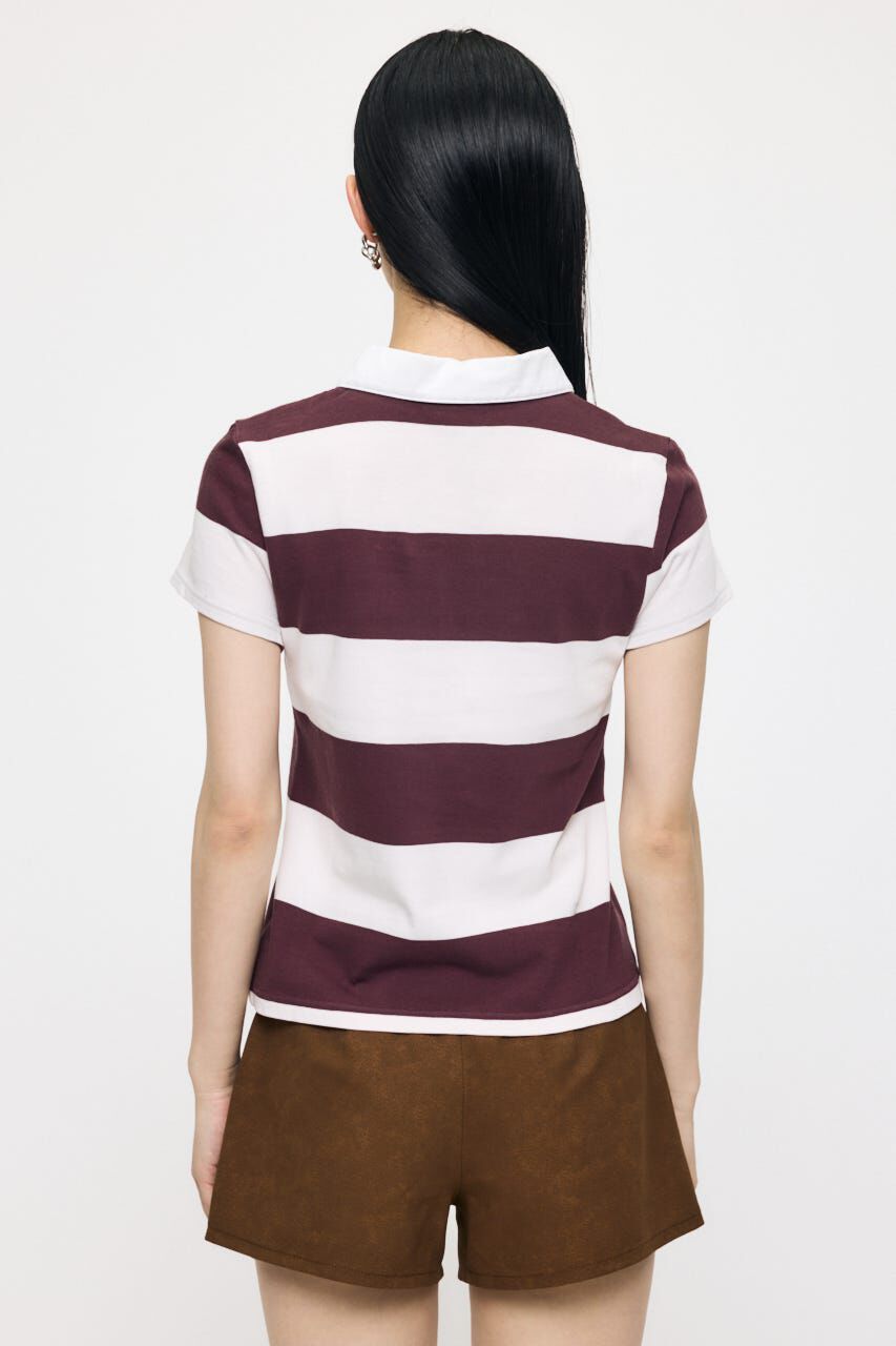 MOUSSY「CLASSIC RUGBY シャツ」|Tシャツ・カットソー|