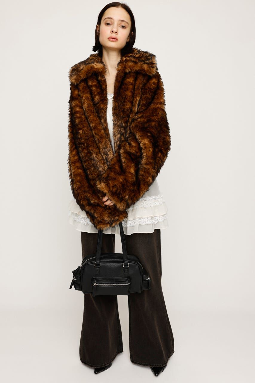 SLY「BIG COLLAR FUR S／コート」|その他|
