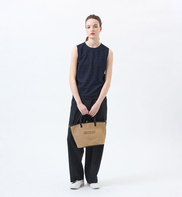 MACKINTOSH PHILOSOPHY「レースコンビノースリーブカットソー」|Tシャツ・カットソー|
