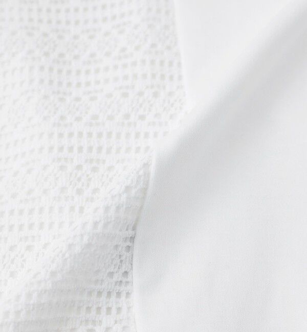 MACKINTOSH PHILOSOPHY「レースコンビノースリーブカットソー」|Tシャツ・カットソー|