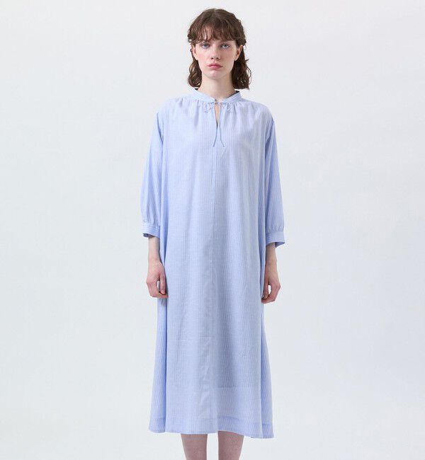 MACKINTOSH PHILOSOPHY「リネンミックスサックドレス」|ワンピース|