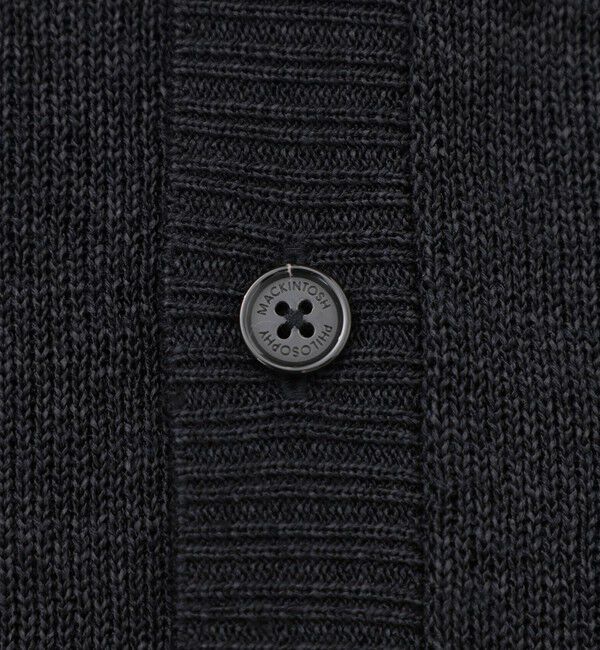 MACKINTOSH PHILOSOPHY「GREY LABEL ペーパーヤーンニットベスト」|ニット・セーター|