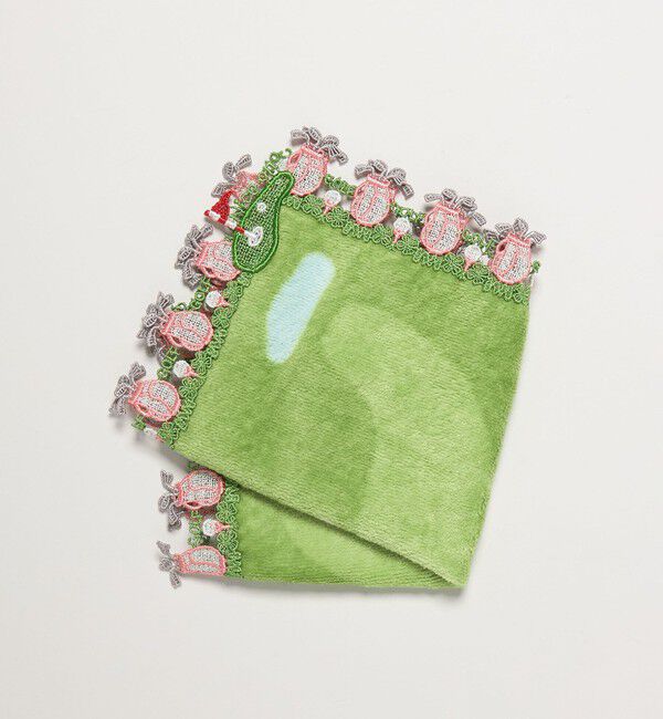 UNITED ARROWS「＜近沢レース店＞ゴルフ ハンカチ」|ハンカチ|PINK