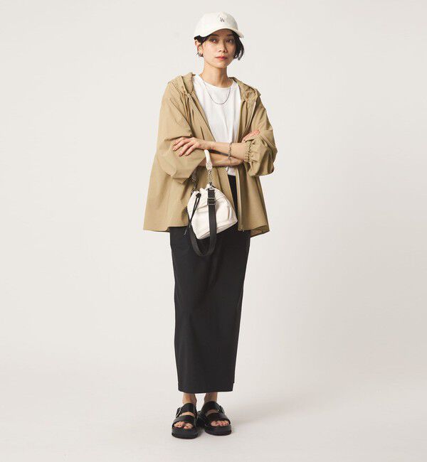 UNITED ARROWS green label relaxing「［size SHORTあり］フード ギャザー シャツ 」|シャツ・ブラウス|