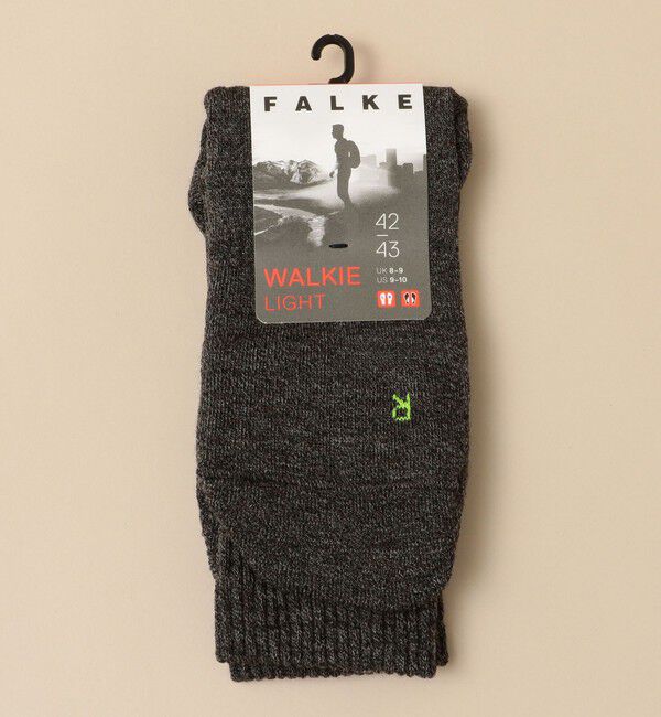 SHIPS「FALKE: WALKIE LIGHT」|ソックス|ダークグレー