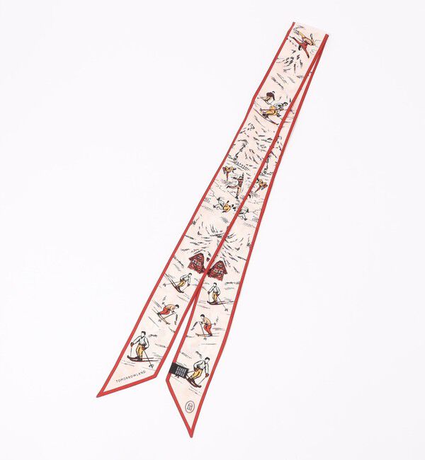 TOMORROWLAND GOODS「Atelier TOMORROWLAND WINTER SPORTS BANDEAU シルクスカーフ」|バンダナ・スカーフ|