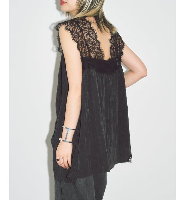  「《予約》LACE TANK ブラウス」|シャツ・ブラウス|