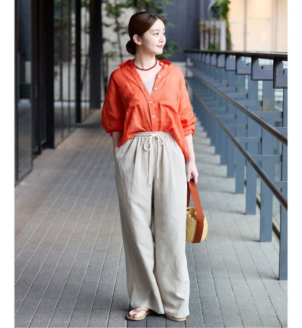 IENA「《セットアップ対応》ラミーレギュラーカラーシャツ」|シャツ・ブラウス|