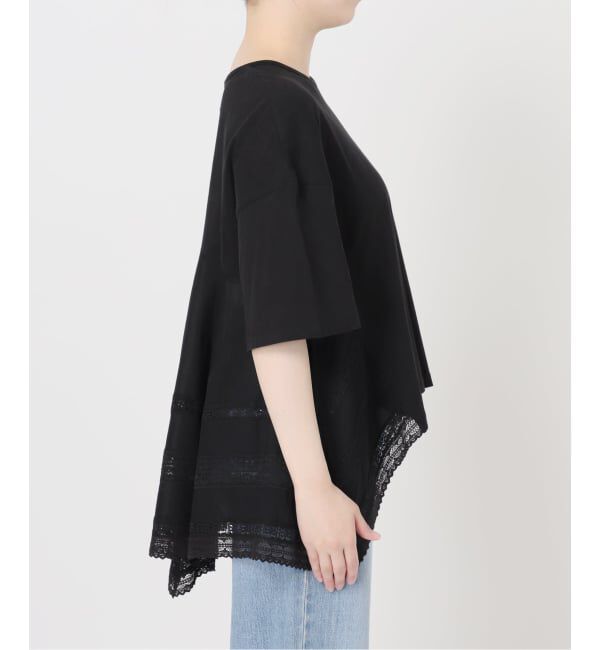 IENA「AAYUSHI/アユーシ バックスカーフハーフスリーブトップス SGN08110」|Tシャツ・カットソー|