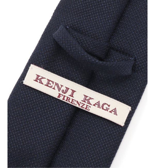 EDIFICE「Kenji Kaga (ケンジ カガ) 別注 Orlo a Giorno タイ(Check)」|ネクタイ・蝶ネクタイ|
