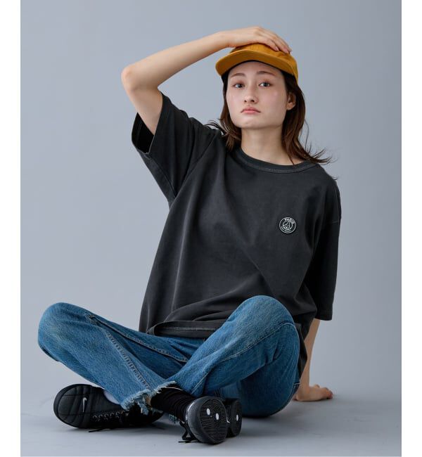 Paris Saint-Germain「《予約》【Paris Saint-Germain / パリ・サン＝ジェルマン】 JP PIGMENT CREST TEE」|Tシャツ・カットソー|
