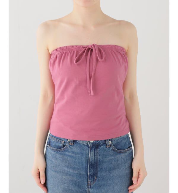 Oriens JOURNAL STANDARD「【COOME/コーメ】 TIED TUBE TOP」|チューブトップ|