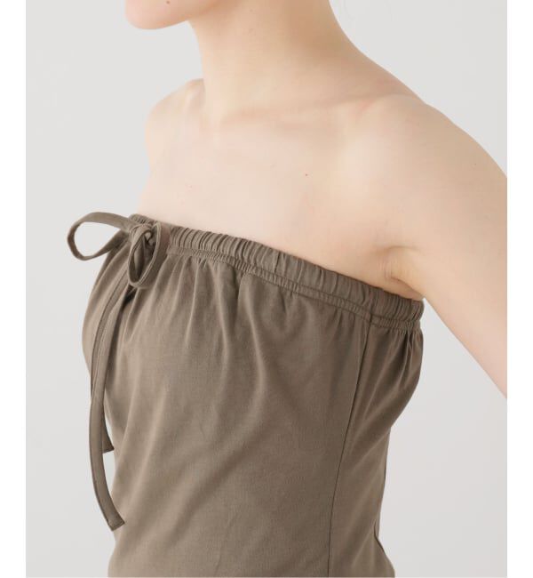 Oriens JOURNAL STANDARD「【COOME/コーメ】 TIED TUBE TOP」|チューブトップ|