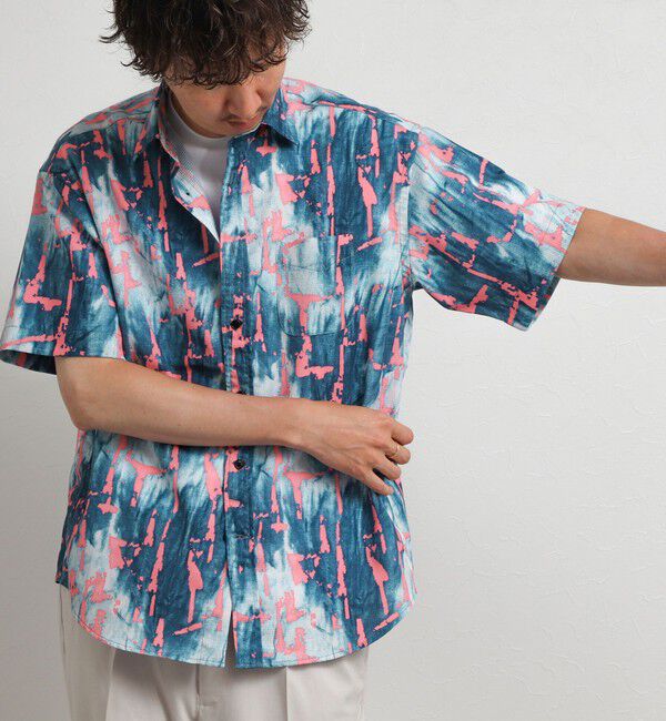 NOLLEY'S goodman「Dot Air 総柄レギュラーシャツ 26SS」|シャツ・ブラウス|