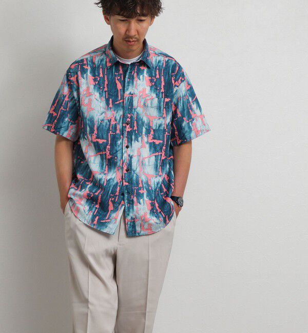 NOLLEY'S goodman「Dot Air 総柄レギュラーシャツ 26SS」|シャツ・ブラウス|