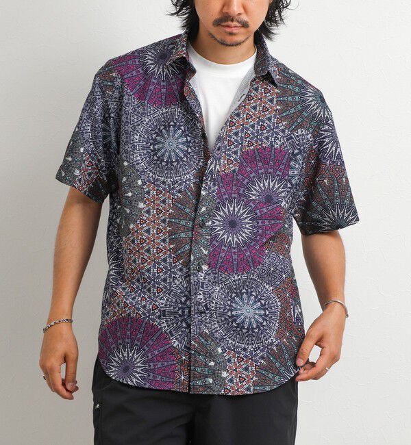 NOLLEY'S goodman「Dot Air 総柄レギュラーシャツ 26SS」|シャツ・ブラウス|