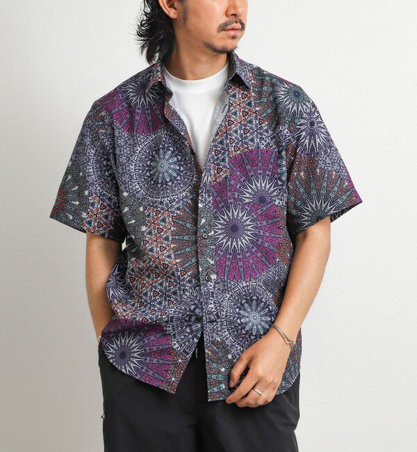 NOLLEY'S goodman「Dot Air 総柄レギュラーシャツ 26SS」|シャツ・ブラウス|