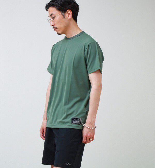 GLOSTER「【TAION / タイオン】ベーシックスポーツ UV 高反発ストレッチ カットソー」|Tシャツ・カットソー|