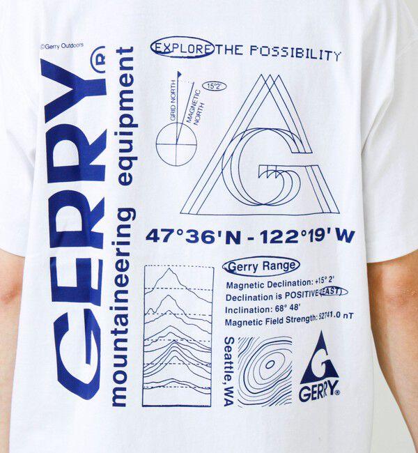 GLOSTER「【GERRY/ジェリー】7.5oz Heavy Jersey S/S Graphic Tee」|Tシャツ・カットソー|