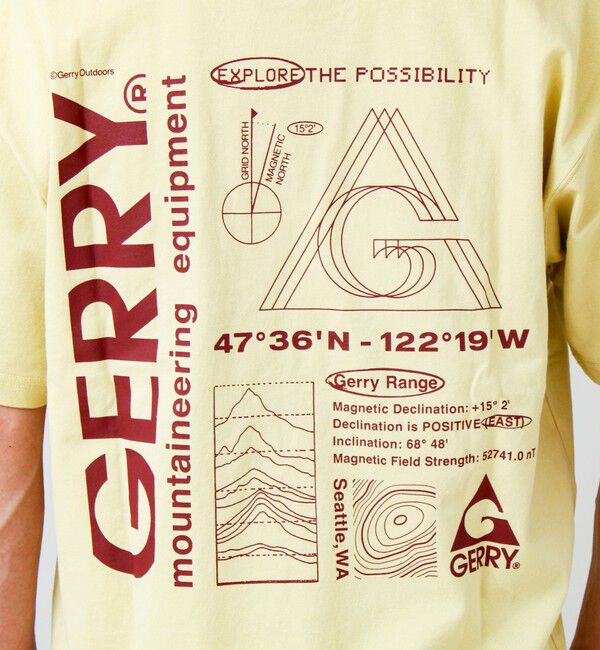 GLOSTER「【GERRY/ジェリー】7.5oz Heavy Jersey S/S Graphic Tee」|Tシャツ・カットソー|