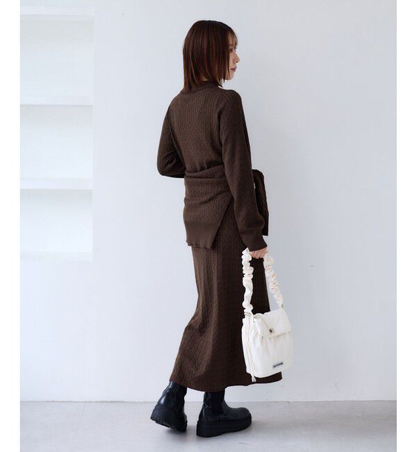 VIS「【POLO BCS】VIS別注ニットワンピース」|ワンピース|