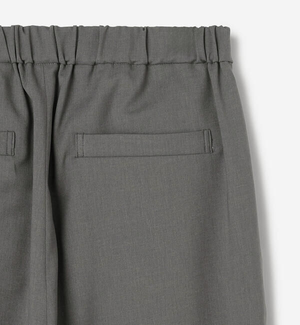  「MORRIS & SONS | ポリエステルツイルストレッチ イージーパンツ WOMEN」|チノ|