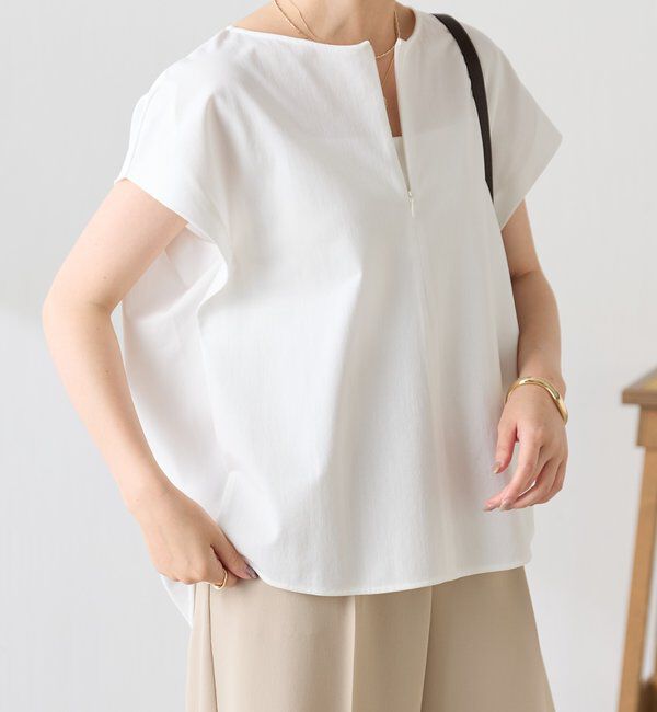  「《ホワイト6日0:00再販売決定》トリコットフレンチカットソー」|Tシャツ・カットソー|