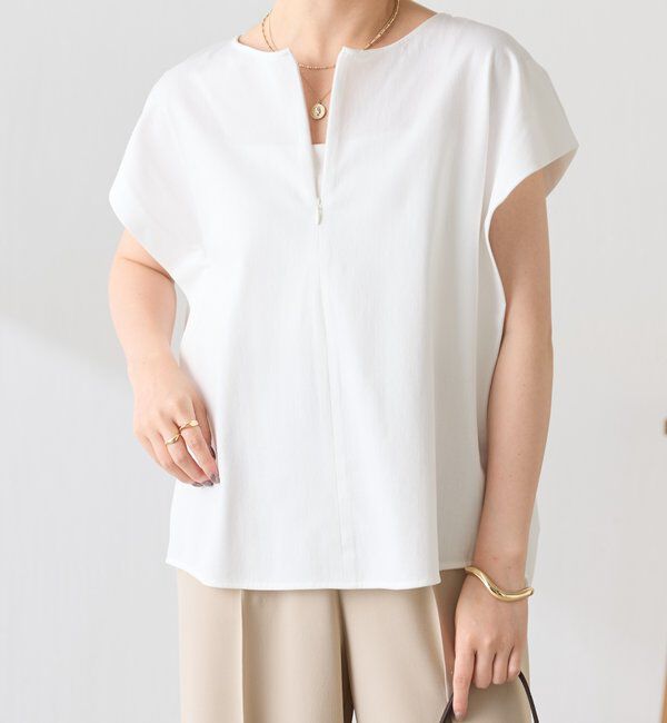  「《ホワイト6日0:00再販売決定》トリコットフレンチカットソー」|Tシャツ・カットソー|