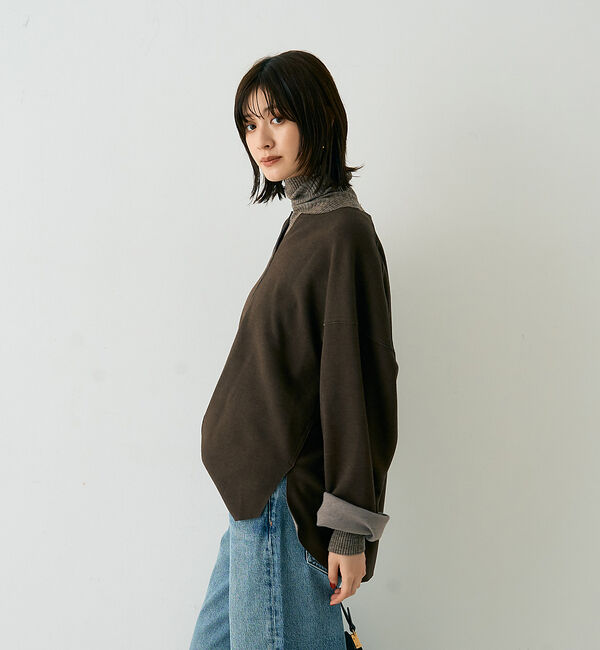Rouge vif「圧縮ニットプルオーバーブラウス」|ニット・セーター|