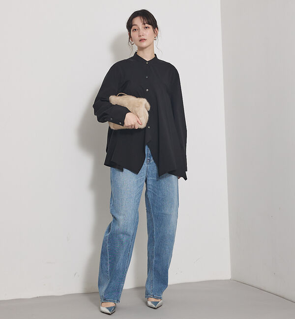 qualite「【一枚でもレイヤードでも決まる】ランダムヘムシャツ」|シャツ・ブラウス|